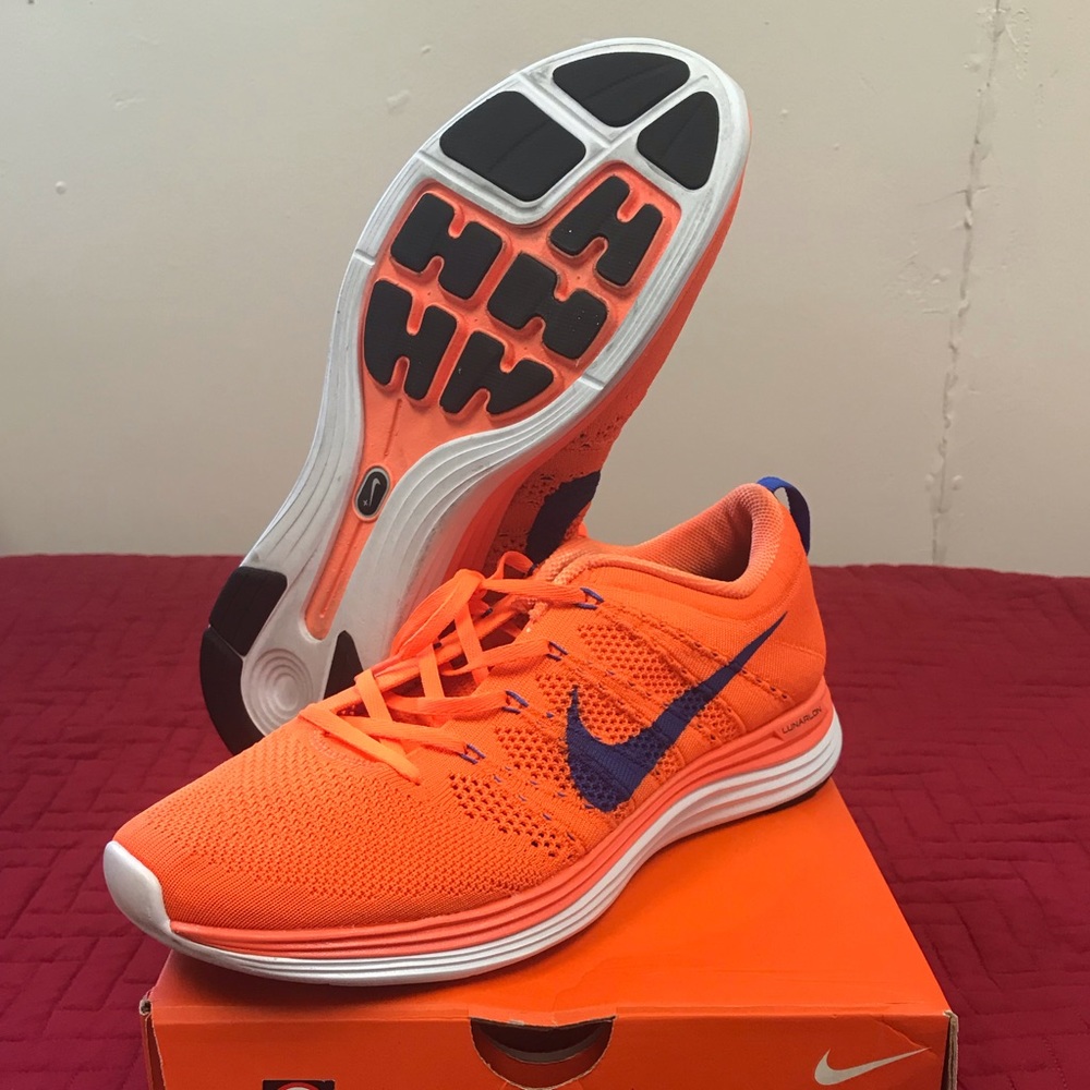 Nike Flyknit Lunar 1 + Sz 10 🔶🔷 Running 🏃
